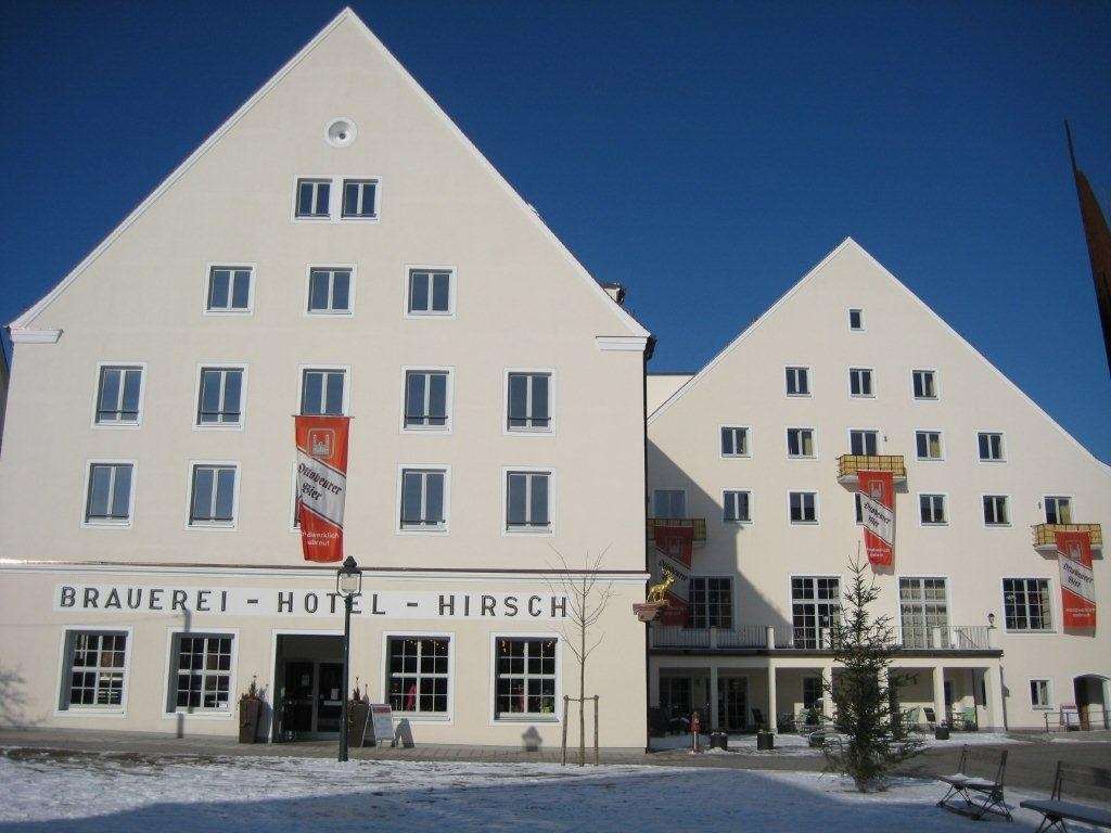 Akzent Brauerei Hotel Hirsch Ottobeuren Eksteriør bilde